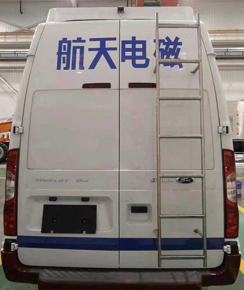 屏蔽测试车